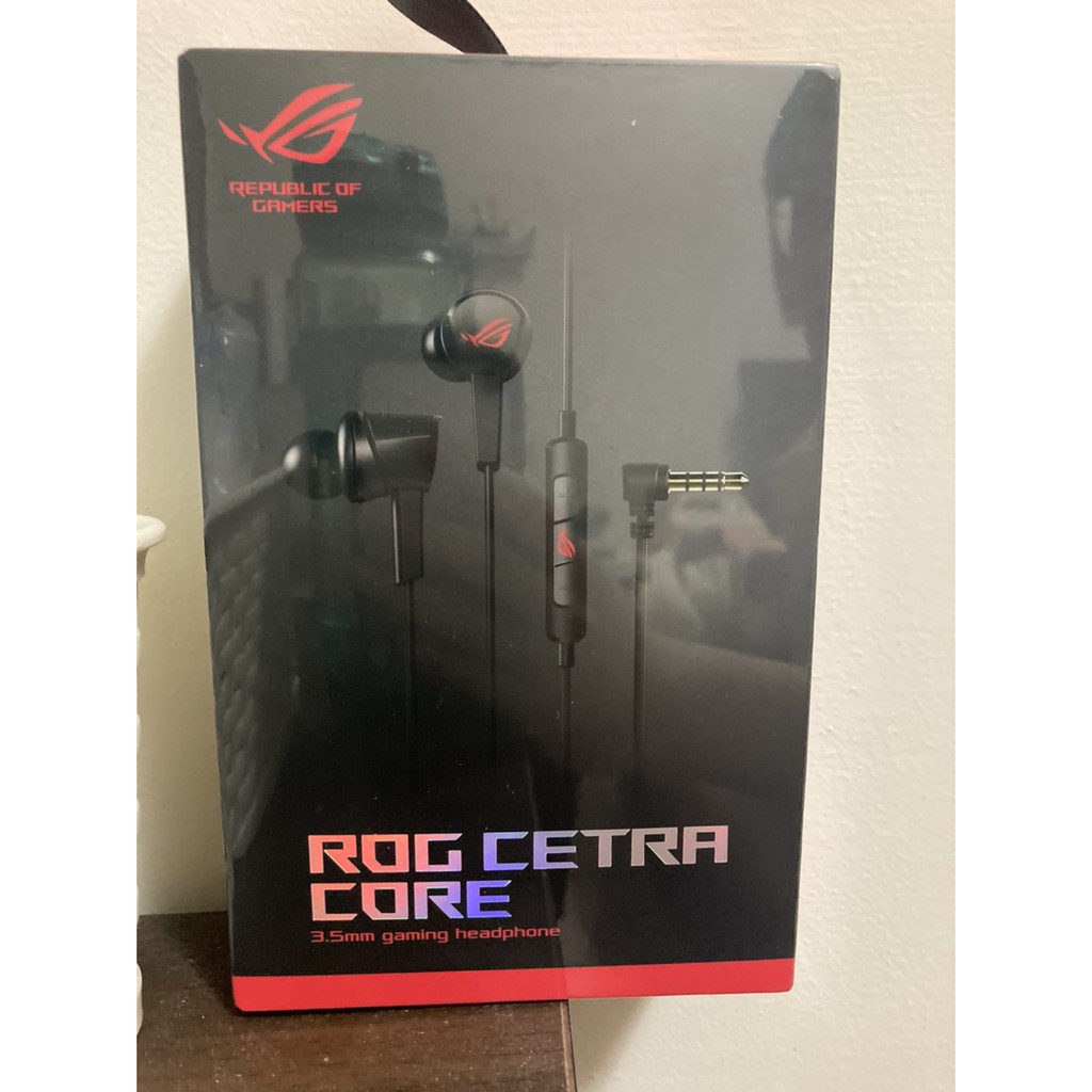 【全新未拆封】華碩 ASUS ROG Cetra Core 入耳式電競耳機