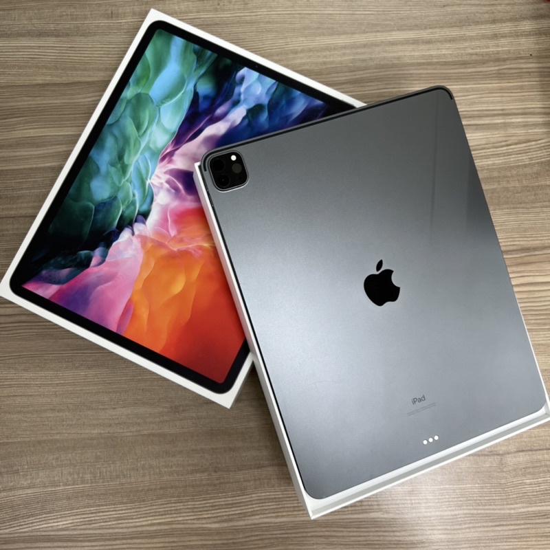 iPad Pro 第四代12.9吋WiFi128G 灰 附盒裝配件