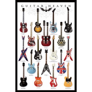 吉他天堂 Guitar Heaven SLASH / VAN HELEN / Jimi Hendri 英國進口海報