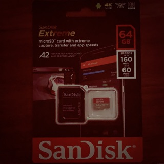 SanDisk Extreme microSDXC UHS-1(V30)(A2)64GB