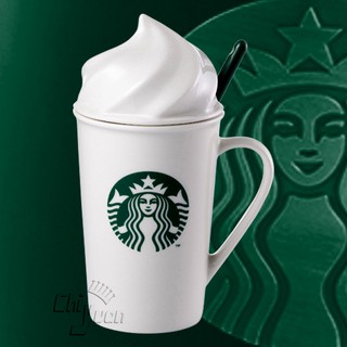 Starbucks 台灣星巴克 2014 經典鮮奶油咖啡杯組 白女神LOGO 奶霜 星冰樂 霜淇淋 馬克杯 8oz