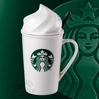 Starbucks 臺灣星巴克 2014 經典鮮奶油咖啡杯組 白女神LOGO 奶霜 星冰樂 霜淇淋 馬克杯 8oz