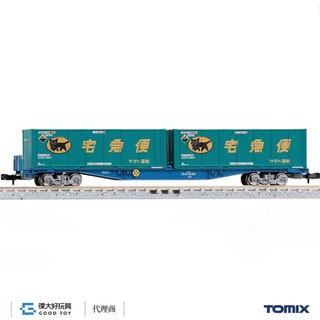 TOMIX 8737 貨車 JR KOKI 104型 (新塗裝・附大和運輸貨櫃）