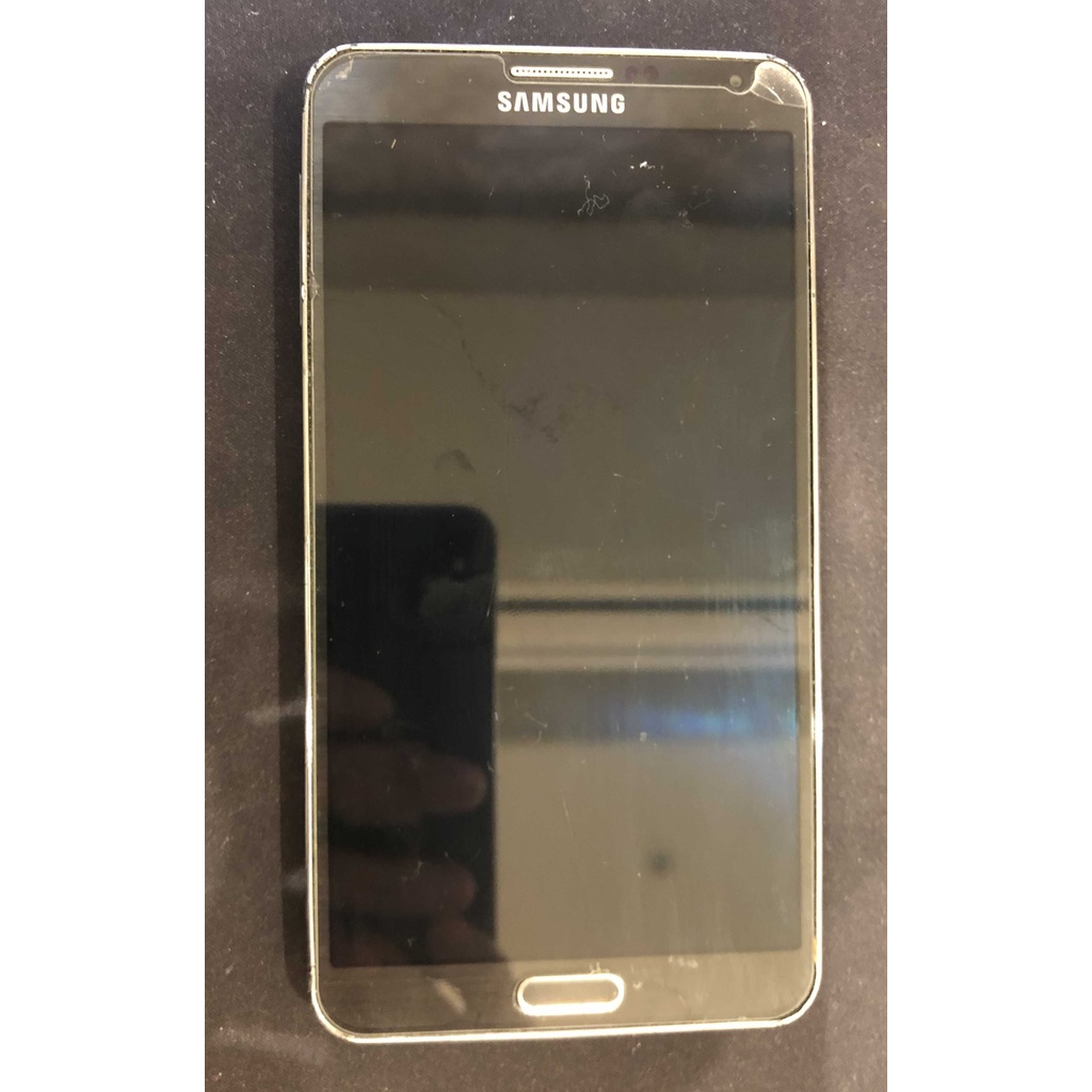 售充電燒壞的 SAMSUNG GALAXY note 3 , SM-N900 手機一支, 當零件機賣