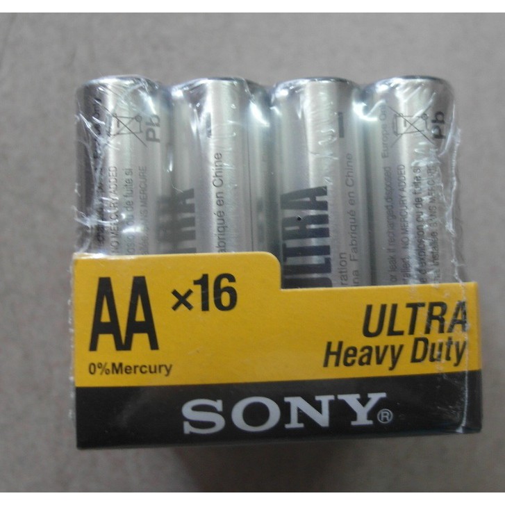SONY-3號電池 碳鋅電池 16入 含稅~ecgo五金百貨