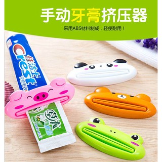 (W SHOP)可愛卡通擠牙膏器 軟管擠壓器-隨機不挑款
