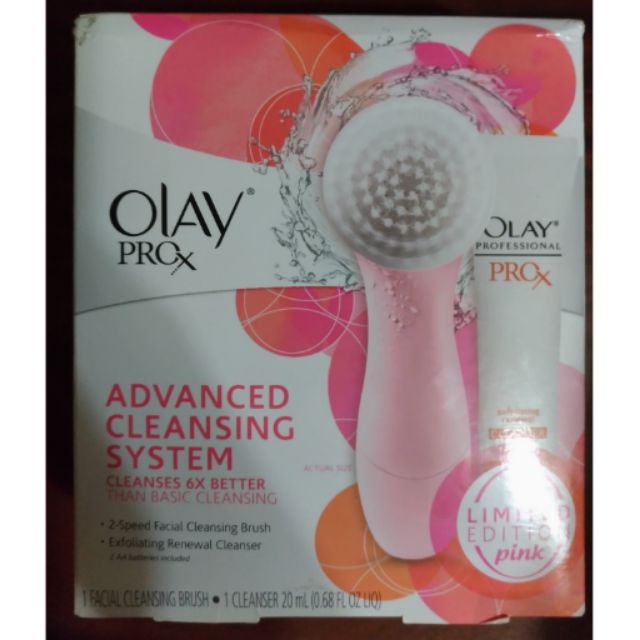 粉紅歐蕾 OLAY PROX 專業方程式-淨透煥膚潔面儀/粉紅限定版