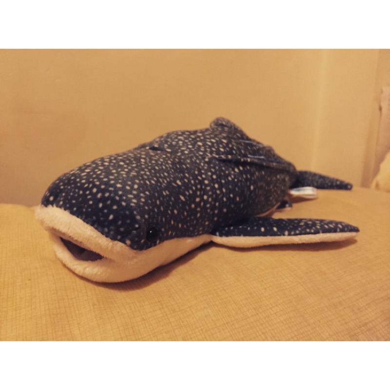 日本 沖繩 美麗海水族館 紀念品 鯨鯊玩偶 娃娃