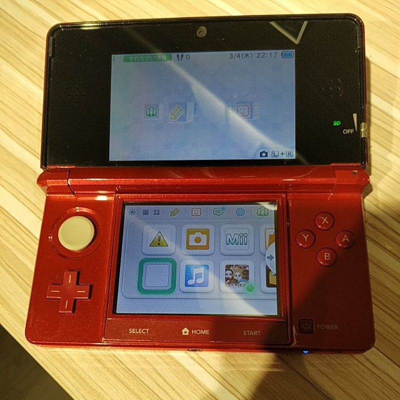 二手3ds 無記憶卡無觸碰筆無充電器可加價購充電器 蝦皮購物