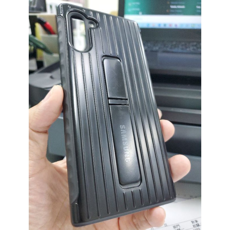 台灣三星公司貨 Galaxy Note10 原廠立架式保護殼(行李箱保護殼)