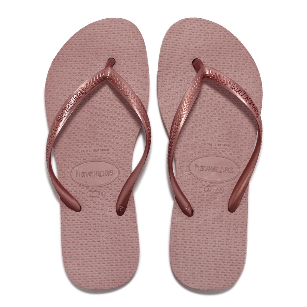 Havaianas 拖鞋 Slim Flatform 玫瑰金 厚底 女鞋 夾腳 哈瓦仕【ACS】41445373544W