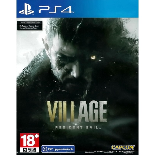 【二手遊戲】PS4 惡靈古堡8 村莊 RESIDENT EVIL VILLAGE 中文版【台中恐龍電玩】