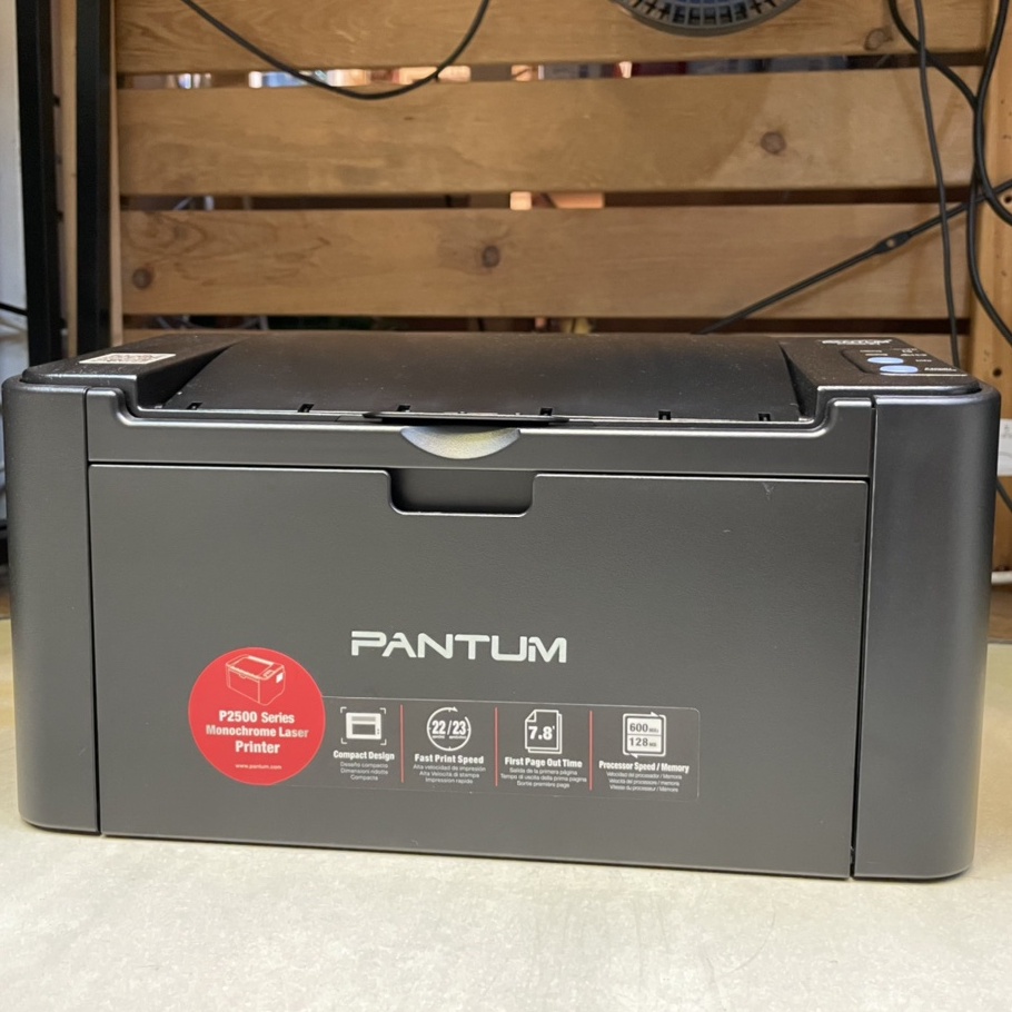 【二手保固內】PANTUM P2500 單功能印表機 可印宅配單 貨運單 黑白雷射無影印功能