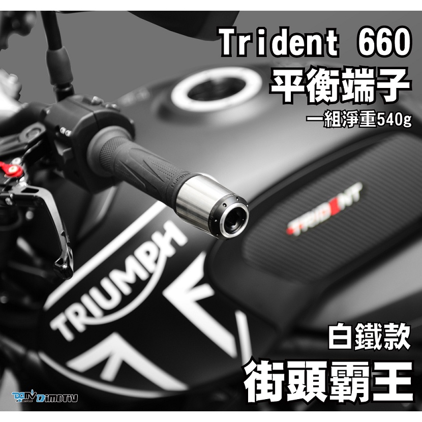 【R.S MOTO】 TRIUMPH TRIDENT 660 凱旋660 白鐵款 平衡端子 DMV