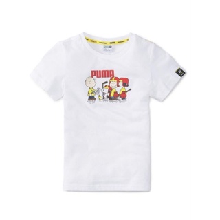 PUMA系列PEANUTS短袖T恤孩童尺寸164（全新）