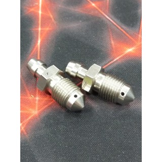 正MOTO DIY部品 白鐵螺絲 卡鉗洩氣螺絲 卡鉗螺絲 BREMBO卡鉗適用 呼吸孔螺絲 10MM1.0牙 直購價一顆