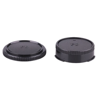 【趣攝癮】Canon FD 接環 機身前蓋 + 鏡頭後蓋 套裝 優惠組合 !! 非原廠
