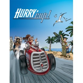 骰子人桌遊-(免運.附中規)颶風盃尬車 Hurry' Cup!(英)賽車