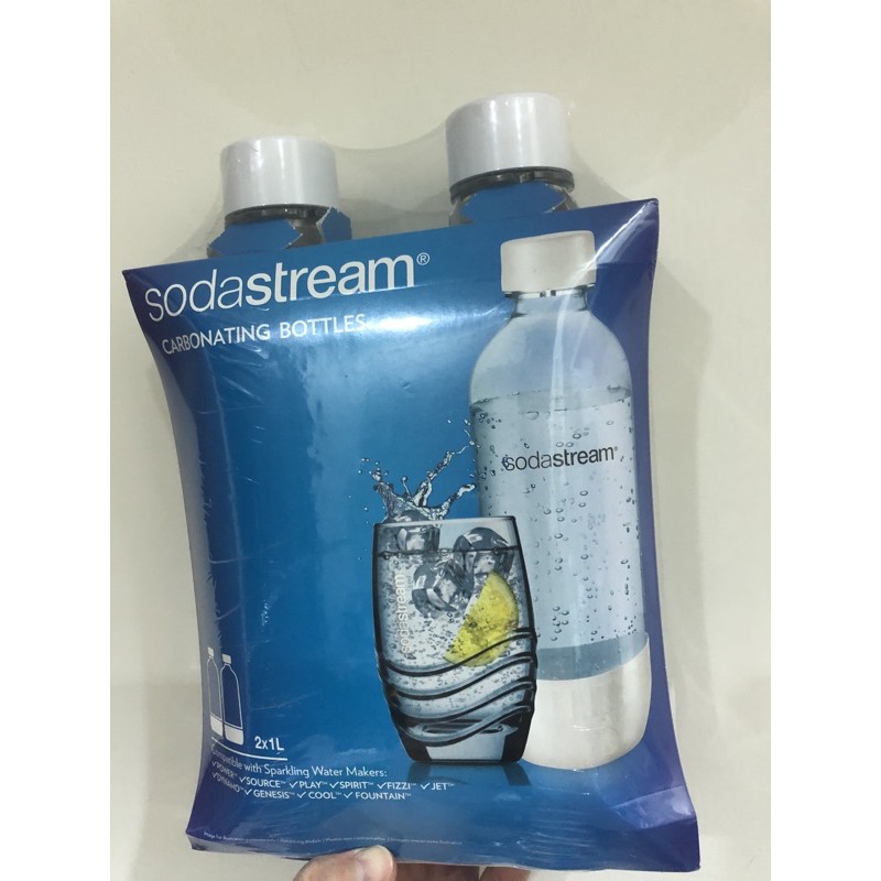 現貨 Sodastream 專屬水瓶/寶特瓶1L (2入) 氣泡水機 通用款