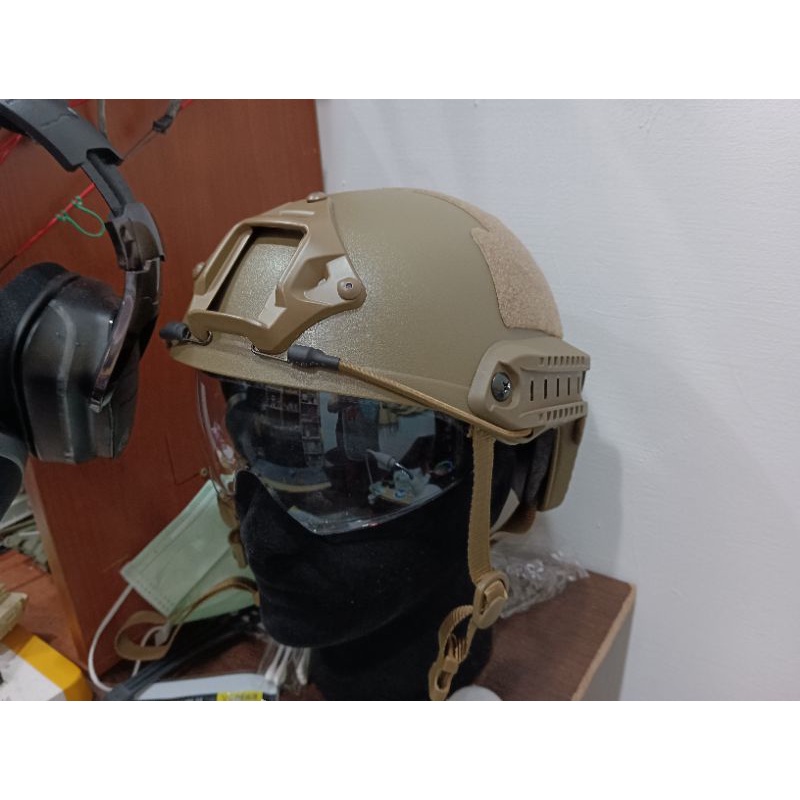 FAST 傘兵盔 戰術頭盔 MH版 沙色 OPS盔