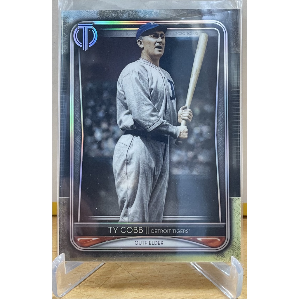 Ty Cobb 大聯盟 MLB 棒球卡 2020 TOPPS TRIBUTE #22 底特律 老虎隊