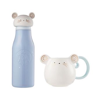 2020 韓國 星巴客 星巴克 starbucks 老鼠 鼠年 新年杯 隨行杯 不鏽鋼杯