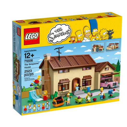 自取9200【台中翔智積木】LEGO 樂高 71006 辛普森家庭 The Simpsons House