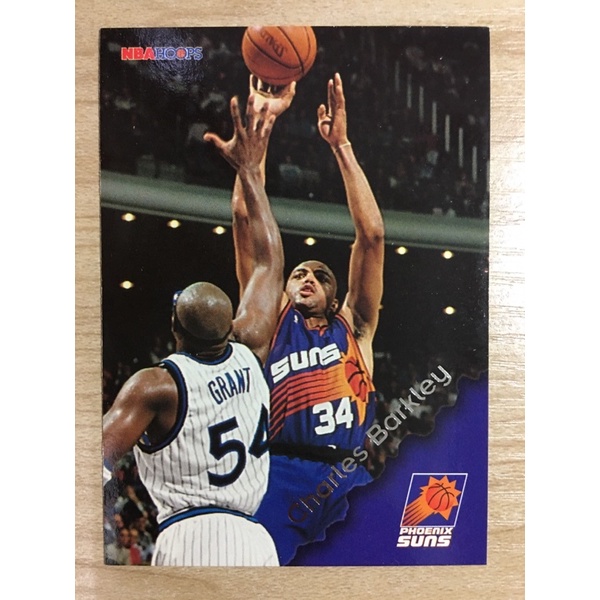 hoops 1996 CHARLES BARKLEY nba 球員卡 太陽