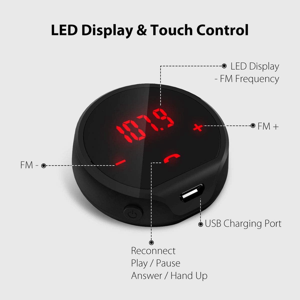 汽車音響藍牙接收器藍芽音樂傳輸器mp3 車用藍芽免持aux In 蝦皮購物