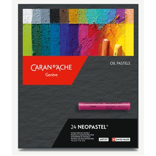 瑞士卡達 CARAN D'ACHE 7400.324 NEOPASTEL 專家級油性粉彩 24色