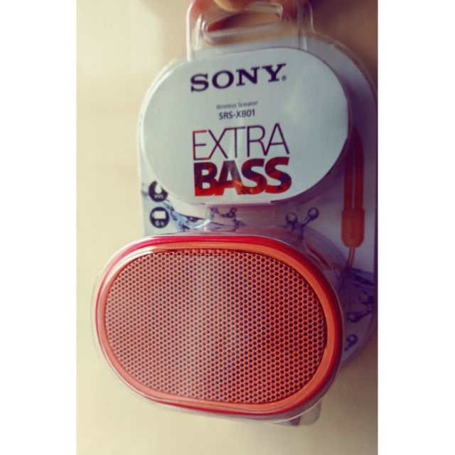 SONY SRS-XB01 藍牙喇叭 EXTRA BASS