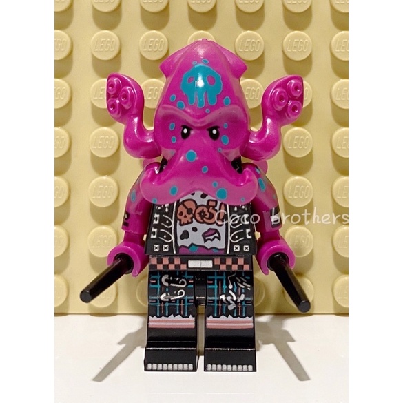 LEGO 樂高 43114 VIDIYO 系列 Squid Drummer 人偶