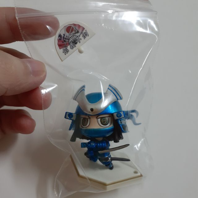 單售壽屋q版盒玩戰國basara 淺井長政電鍍色第二陣染衣裝版公仔 蝦皮購物