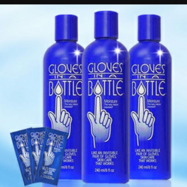 美國 gloves in a bottle 240ml 隱形手套 護手霜