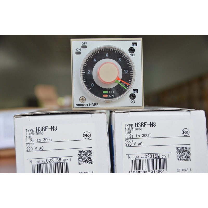 OMRON 雙調計時器(閃爍計時器) H3BF-N8 時間單位可調