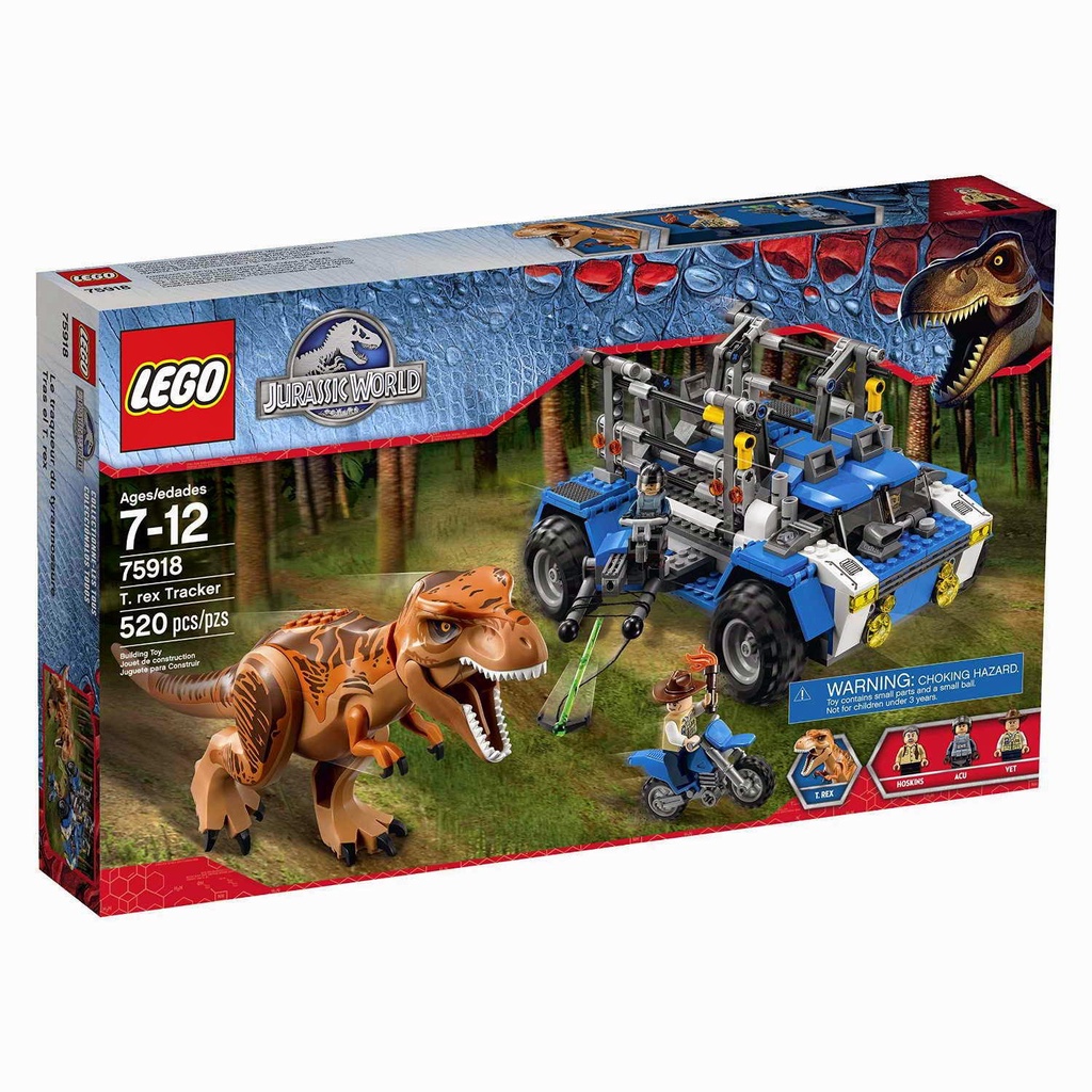 現貨-米米-LEGO 75918樂高-侏羅紀世界 T-Rex Tracker -暴龍系列組