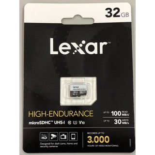 《衝評價》Lexar雷克沙 32G U1 v10/64G U3 Micro SD高轉速記憶卡 Mio 行車記錄器原廠使用