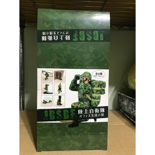 現貨 日本盒玩陸上自衛隊 辦公室支援小隊全6種一盒12入xdt030 蝦皮購物