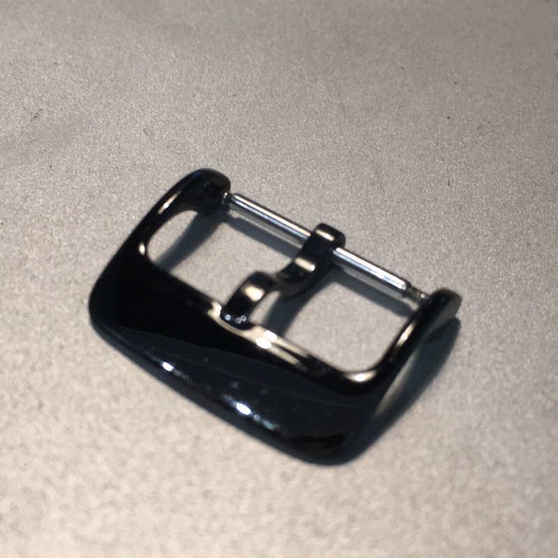 華碩 ASUS zenwatch 3 原廠膠帶拆下黑色20mmㄇ字扣有使用過的痕跡非全新品