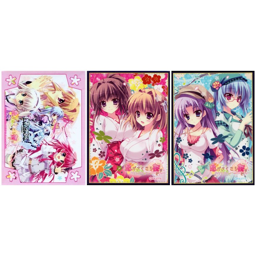 單張卡套 戀花綻放櫻飛時 神鳳杏一之瀨美櫻月嶋夕莉淺葉小奈美蒂娜 蝦皮購物