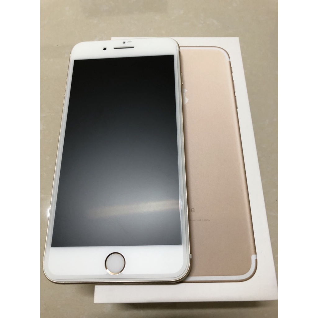 二手機 Apple iPhone 7 PLUS 金 128G iOS 15.3 原廠盒裝