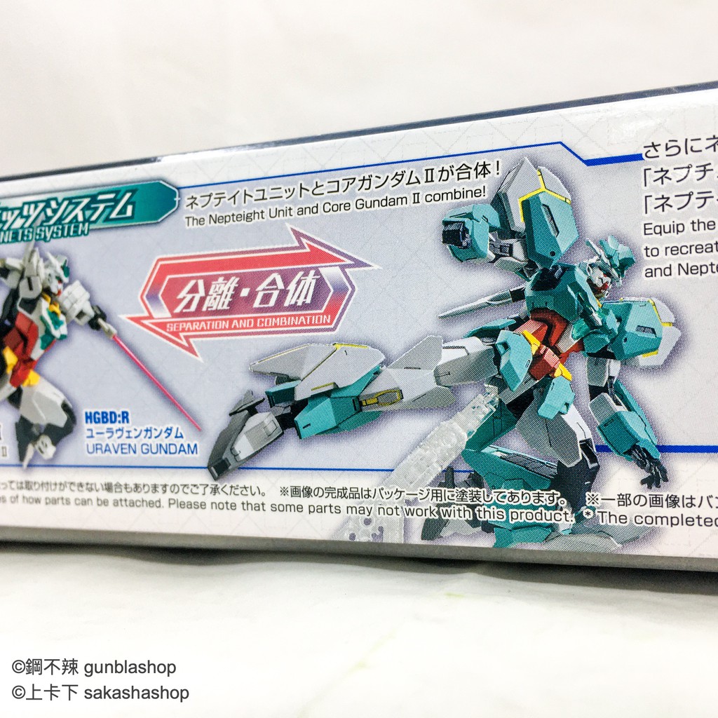 萬代hgbd R 031 海王星8式武裝組外裝甲 鋼不辣商舖觀星者鋼彈概念機裝甲亮箔貼紙 蝦皮購物