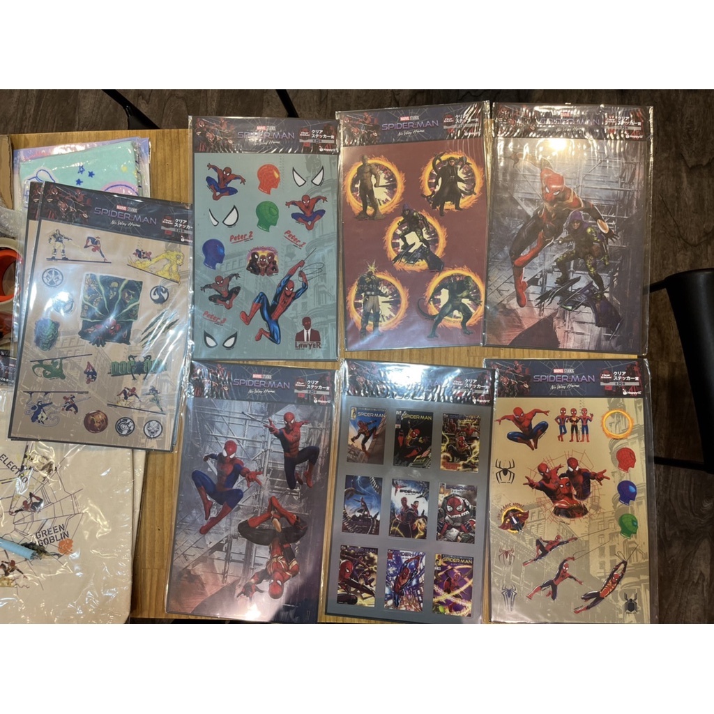 【玩具右一村】 一番賞 快樂賞 2022 8月最新 蜘蛛人 NO WAY HOME 無家日 托特包 吊飾 防水貼紙