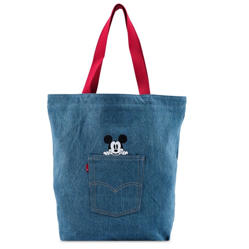 Levi's® X Disney Mickey Mouse Back Pocket Tote Bag米奇迪士尼丹寧購物袋