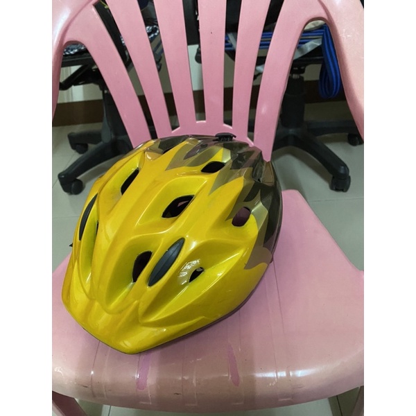 （保留中）自行車安全帽-黃色、藍色