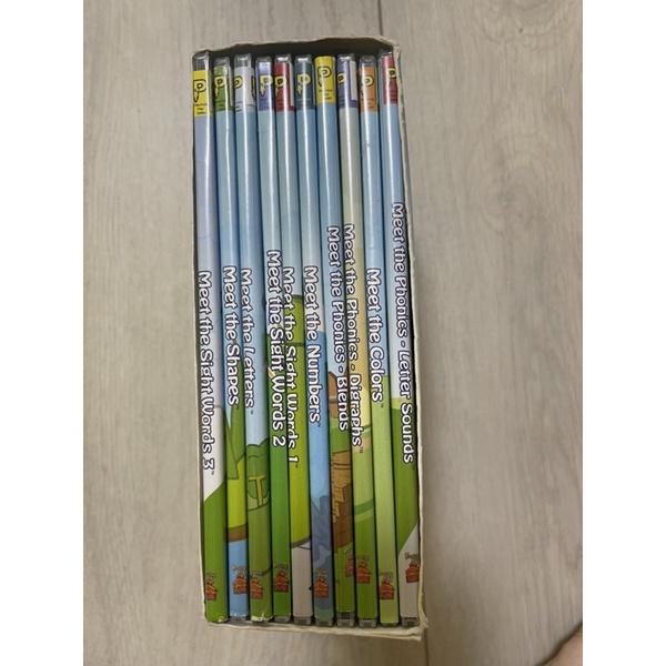 Preschool Prep Series DVD(10套）+翻翻書（4本）