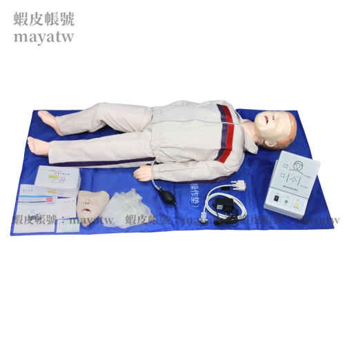 (MD-B_0332)CPR兒童心肺復甦模擬人,心肺復甦兒童急救人體模型少兒急救模擬人