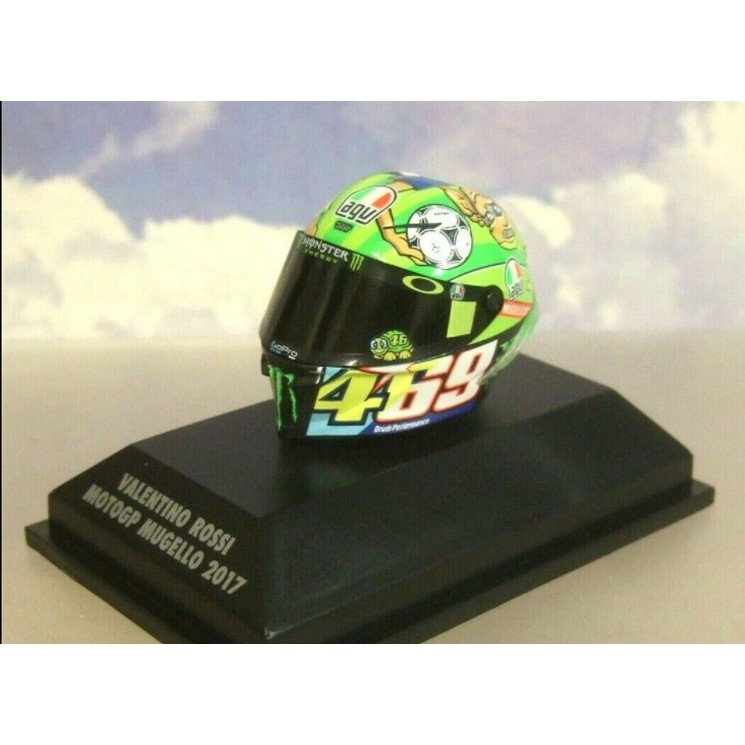 MINICHAMPS MOTOGP MUGELLO VALENTINO ROSSI 2017 AGV 1:8 官方周邊