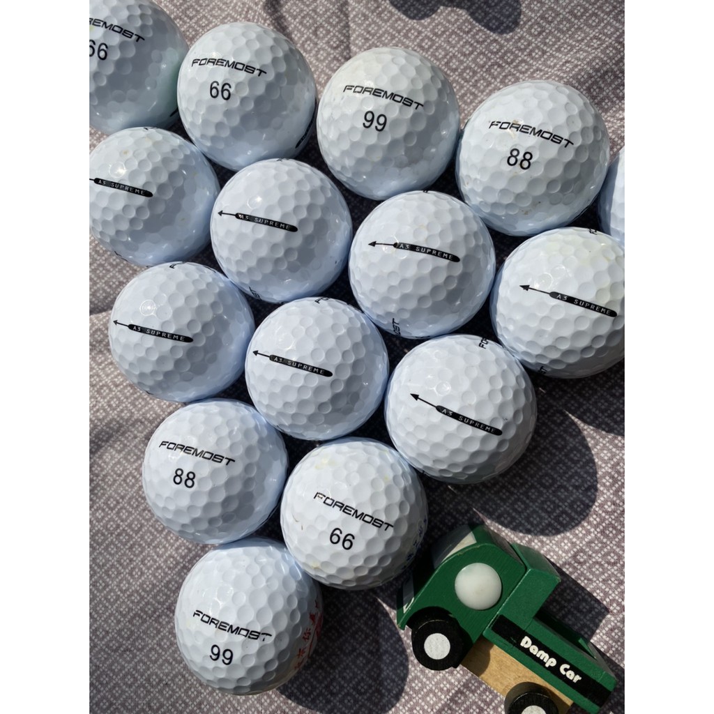 A3（3層球）宇榮FOREMOST✨每顆16元✨二手高爾夫球出清價！