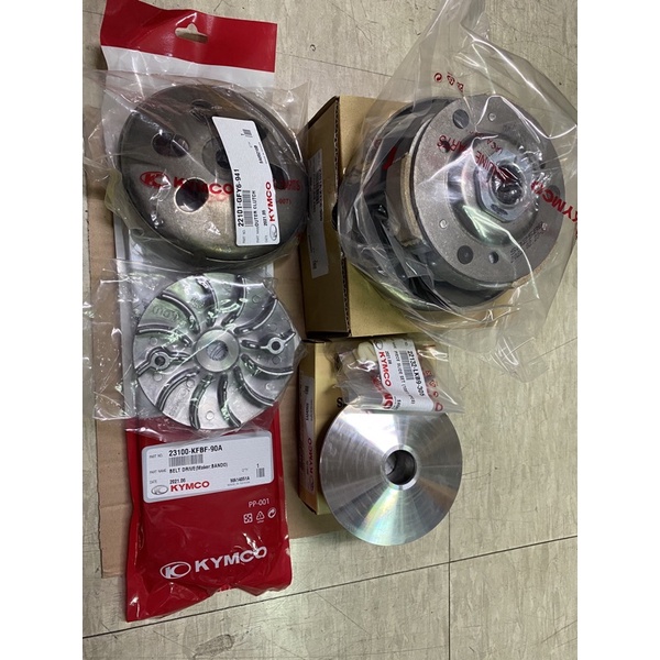 GP125，V2（傳動總成，內容皮帶、前普利、普利風葉、後離合器縂成，碗公、普利孔（正廠零件）$2699